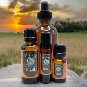 Elevate - Organic Essential Oil Blend (Energizing, Uplifting) - Picture 1 of 9