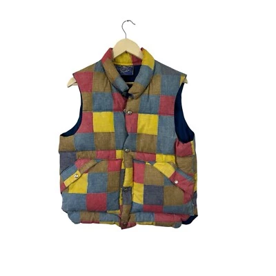 Chaleco retro vintage Sundance Products plumón de ganso mediano acolchado para mujer LEER Foto 1 de 4