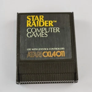 Star Raider Atari 400/800 Computer Game CXL4011 Label Error (Star Raiders) VG - Picture 1 of 6