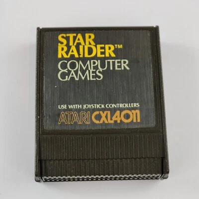 Star Raider Atari 400/800 Computer Game CXL4011 Label Error (Star Raiders) VG - Image 1 of 4
