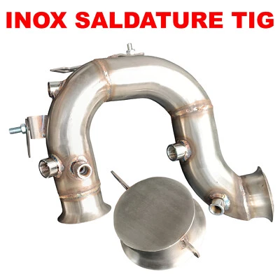 HOUSE TUNING Tubo Rimozione DOWNPIPE FAP DPF Audi A3 8V 2.0 110 150 184 cv TDI GTD VA4