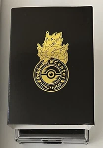 POKEMON CENTER HIROSHIMA LIMITED ED 2015 PLAYING CARD POKER DECK HOLDER - EMPTY - Picture 1 of 2