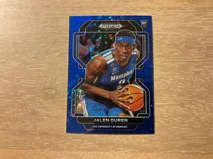 2022 Panini Prizm Draft Picks Jalen Duren Blue Disco Fast Break Prizm Rookie #58 - Picture 1 of 2