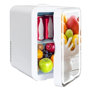 Puluomis Mini Kühlschrank 4-10L Tragbare Kühlung und Heizung 12/220V - Bild 1 von 14