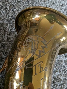 Martin Indiana Deluxe Alto Saxophone SN:65398 Nice Org Lacquer Matching Serials - Picture 1 of 21