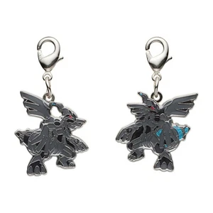 Pokemon Center National Zukan Metal Charm 644 Zekrom Unova - Imagen 1 de 1