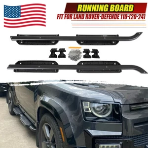 2x Side Steps Nerf Bars Running Board For Land Rover Defender 110 130 2020-2025 - Picture 1 of 14