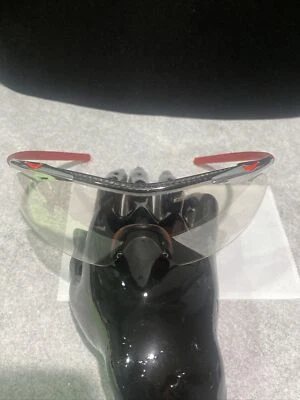 NIKE EVO158 601 V. CARBON MAX HIGH PERFORMANCE SPORT SUNGLASSES RED Very Rare - Image 1 of 4