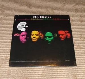 Mr. Mister I Wear The Face AFL1-4864 RCA LP New in Shrink w/Hype! Sawcut on Top. - Picture 1 of 4