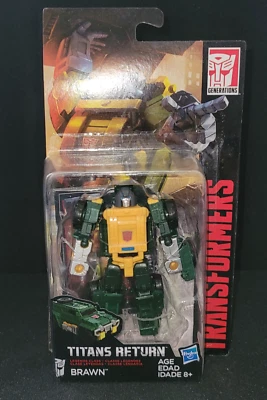 2016 Hasbro Transformers Titans Return Legends Class BRAWN Figure - Image 1 of 4