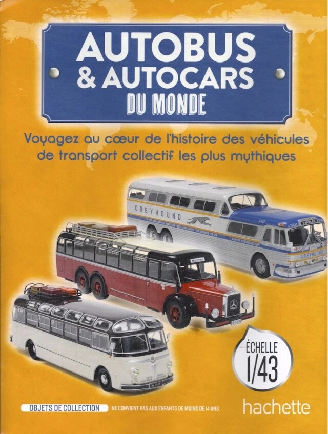 Fascicule collection Autobus & Autocars du Monde - Hachette - Imagen 1 de 1