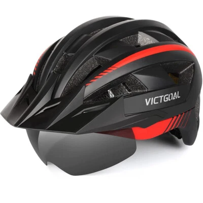 Integrally-Molded Bike Helmet for Men Women with Led Light Detachable Magnetic G - Image 1 of 4