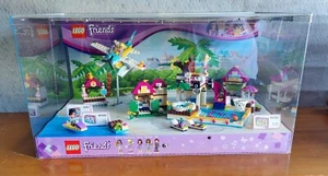 Lego Friends Sets 41008 41000 3063 Emma's Pool Retail Store Display Case LED  - Picture 1 of 19