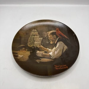 Norman Rockwell "The Ship Builder" Coll. Placa Lim Ed 1980 Knowles #20824I - Imagen 1 de 2