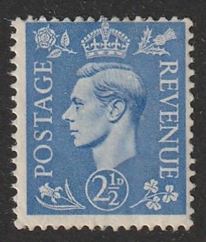 GB King George VI 1941-42 2 1/2d SG 489 MM Cover