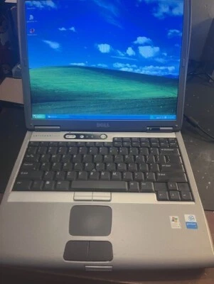 Dell Laptop Windows XP -Parallel port-9 pin Serial Port-RS232-NEW Battery and ac - Image 1 of 4