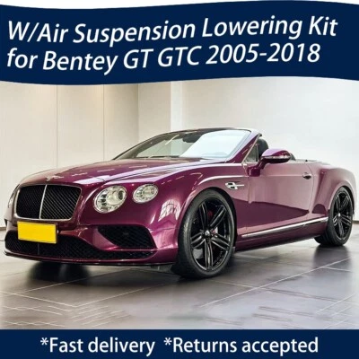 💥for Bentley Continental GT GTC Adjustable Air Suspension Lowering Links 03-18 - Image 1 of 4