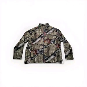 Mossy Oak Break-Up Infinity Jacket Men's XXL Camo Fleece Full Zip Long Sleeve - Picture 1 of 9