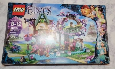 LEGO Elves 41075 Retired/ The Elves' Treetop Hideaway New Sealed Box Damaged Box - Image 1 of 4