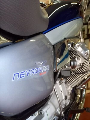 moto guzzi nevada 750 club Stickers Decals Adesivi Fianchetti Side Covers. Foto 1 de 4