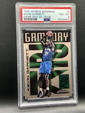 1999 SkyBox Dominion Game Day 2K Plus Kevin Garnett PSA 8 *Pop 2 Timberwolves #5