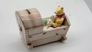 Marco de Banco de Cerámica de Navidad Winnie The Pooh Rocking Cradle para bebé - Imagen 1 de 5