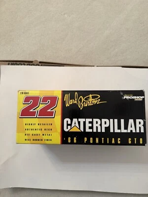 ERTL PROSHOP 1966 Pontiac GTO Caterpillar 22 Ward Burton 20062P масштаб 1:18 новый в коробке - Изображение 1 из 4