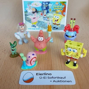 TOP KINDER SURPRISE SET - Spongebob Squarepants - MINT CONDITION 1.3" figurines - Picture 1 of 4