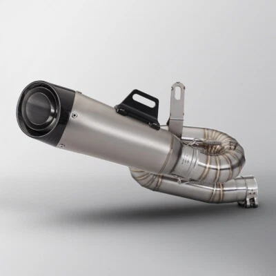 Silenciador de escape modificado antideslizante para Triumph Street Triple RS R 765 2017-2023 Foto 1 de 4