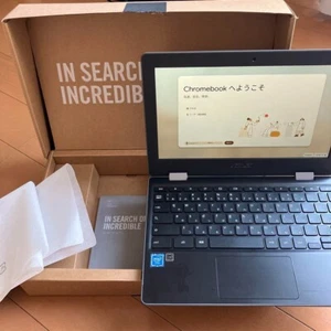 ASUS Chromebook C214M IntelZ Celeron N4020 32GB eMMC 4GB RAM 11.6 Inch - Afbeelding 1 van 6