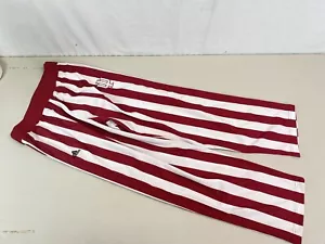 Adidas IU Indiana University Candy Striped Tear Away Pants Youth Sz XL 18-20 - Picture 1 of 11