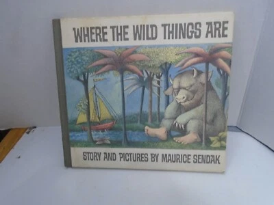WHERE THE WILD THINGS ARE by Maurice Sendak 1963 -25th Anniversary Edition H/C — 第 1/4 张图片