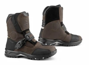 Falco Marshall Short Adventure wasserdichte Motorradstiefel - braun - Bild 1 von 1