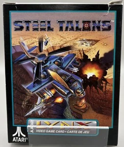 Steel Talons (Atari Lynx, 1992) Box and Manual Only - Picture 1 of 6