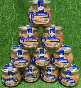 (19,67/kg) 10x DIE THÜRINGER Sülzfleischwurst (10x300g Wurstgläser) Versand 0€ - Bild 1 von 10