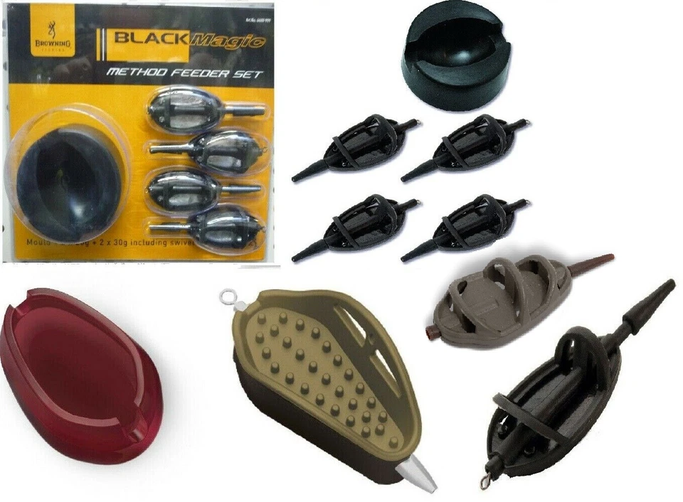  Browning Method Feeder Hybrid Futterkorb Hydrus Mould Magic Set oder einzeln - Bild 1 von 1