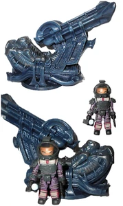 ALIENS Minimates ALIEN SARCOPHAGUS & KANE Engineer Space Jockey movie - Picture 1 of 10