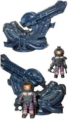 Película ALIENS Minimates ALIEN SARCÓFAGO & KANE Engineer Space Jockey Foto 1 de 4