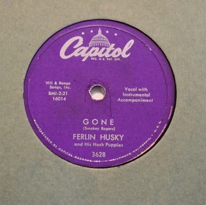 COUNTRY 78 Ferlin Husky Capitol 3628 Gone and Missing Persons - Picture 1 of 1