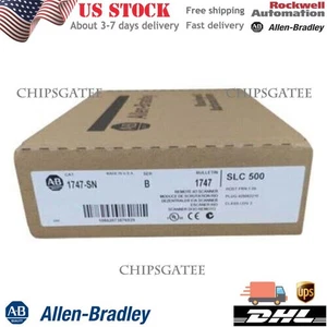 Modulo scanner I/O remoto AB 1747-SN SER B SLC 500 1747SN nuovo sigillato tasse gratuite USA - Foto 1 di 1