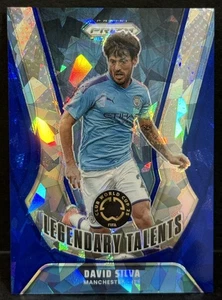 2025 Prizm FIFA Club World Cup David Silva Legendary Talent Blue Ice /99 - Picture 1 of 5