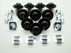 10 Motorschutz Unterboden Kotflügel Federmutter Clips für VW Audi Skoda  - Bild 1 von 4