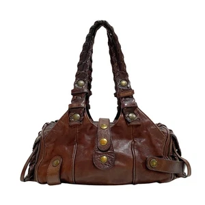 CHLOÉ Brown Leather Shoulder Bag - Picture 1 of 19