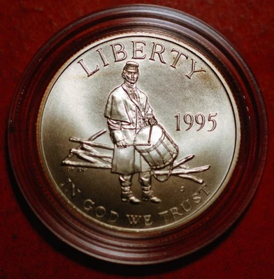 United States 1/2 Dollar 1995 S Civil War Battlefields KM# 254 -18590 - Image 1 of 2