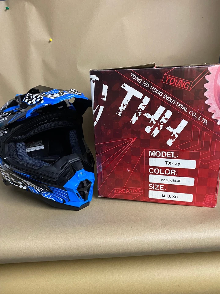 THH TX25 Adult MX Helmet Size S Motocross - Image 1 of 3