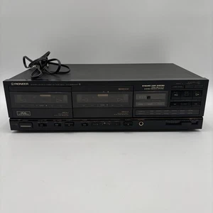Cubierta de cinta de casete doble estéreo Pioneer CT-1280WR - Ver video - PROBADO USADO EN EXCELENTE ESTADO - Imagen 1 de 8