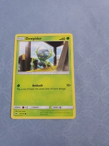 Dewpider SM Burning Shadows Pokemon NM 14/147 Sonne & Mond - Bild 1 von 4