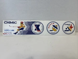 Vintage 80’s UdSSR Soviet CCCP Chimic Red Army Hockey Autoaufkleber Moscow Agrochem - Bild 1 von 11