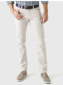 Neu mit Etikett Peter Millar Crown Crafted Delvin 5-Pocket-Hose steinfarben Größe 33 x 33 245 $ - Bild 1 von 15