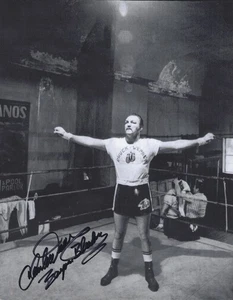 Chuck Wepner Heavyweight Boxer Fighter Autographed 8x10 "Rocky" Ali - Picture 1 of 1